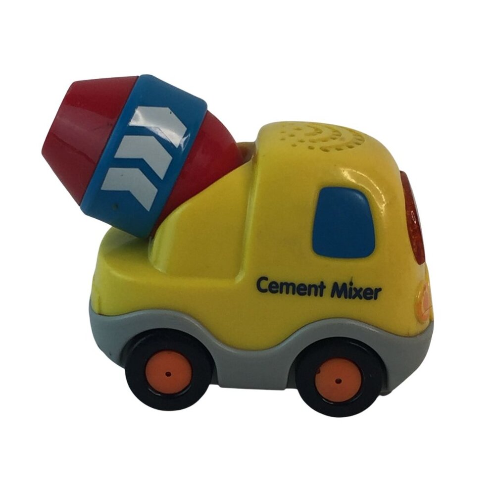 vTech‎ Go Go Smart Wheels Race Car & Cement Truck Lot of 2 Vehicles Tested - Picture 4 of 13